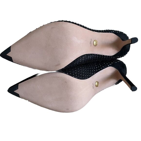 Veronica Beard Lisa Rhinestone Mesh Booties - Picture 7 of 12